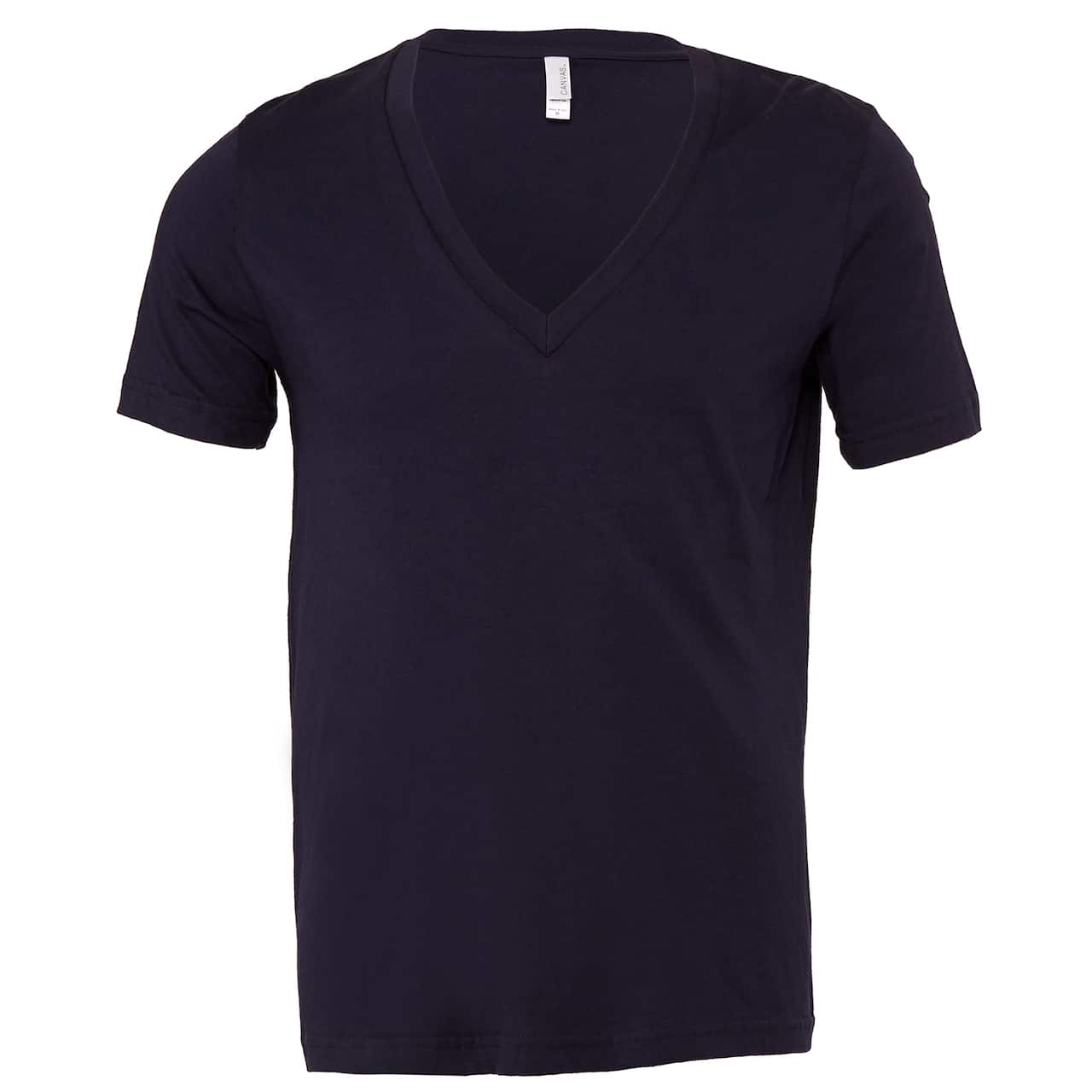 BELLA+CANVAS® Short Sleeve V-Neck Adult Unisex Cotton Jersey T-Shirt